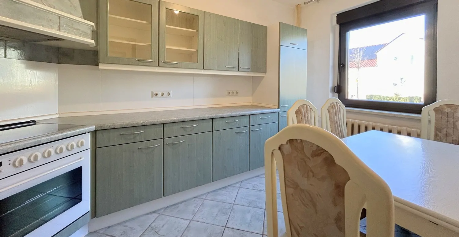 funktionsfähige Einbauküche (Erdgeschoss)