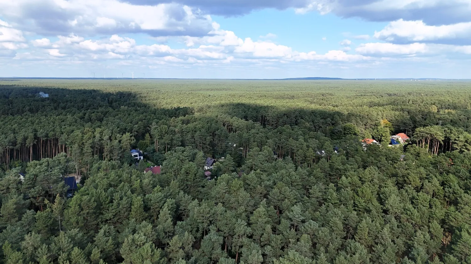 Vivre en harmonie avec la nature : terrain constructible de 1 532 m² sans obligation envers un promoteur spécifique.