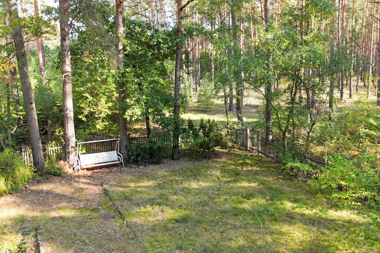 Grundstück mit direktem Waldzugang
