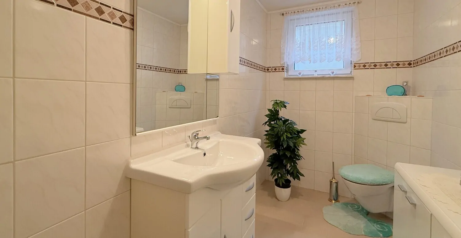 zweites Gäste-WC im Untergeschoss