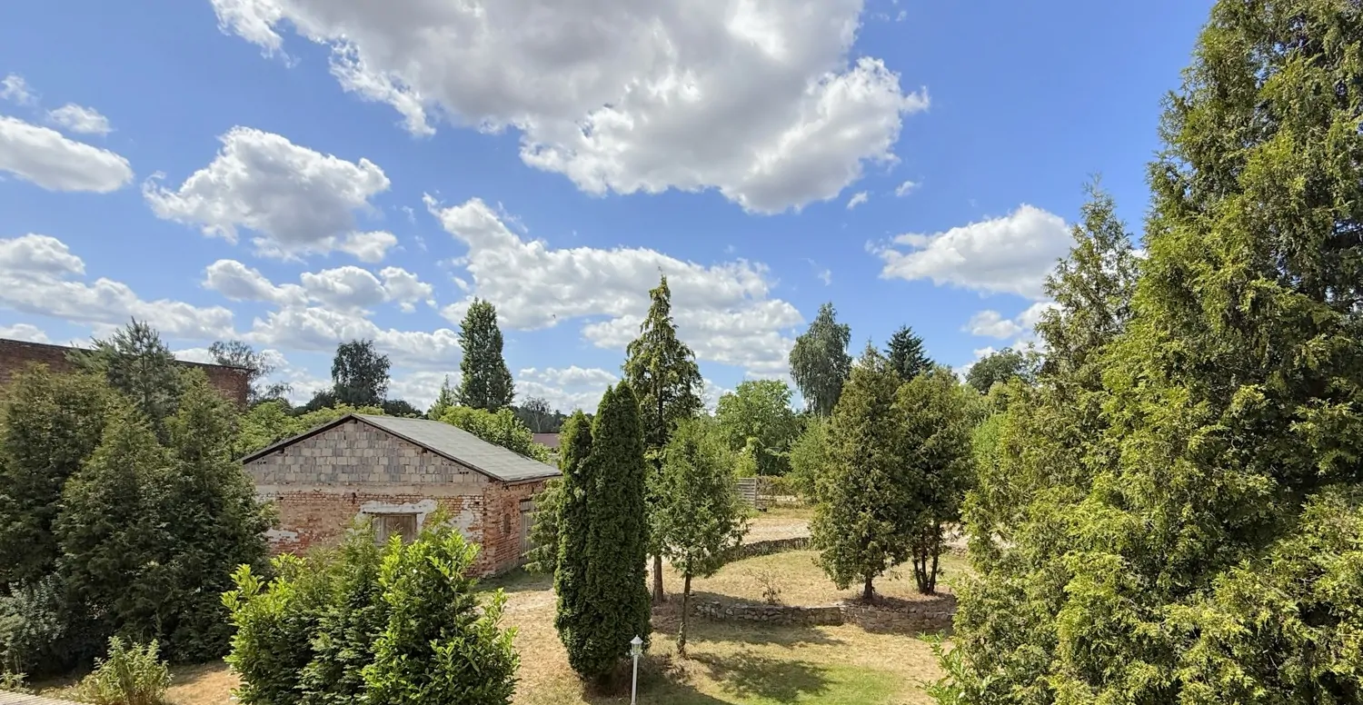 Aussicht aus dem Schlafzimmerfenster