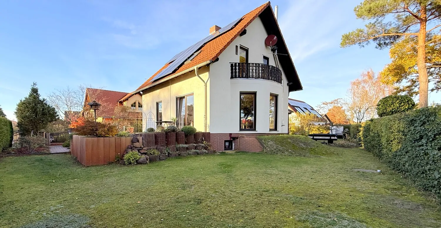 Freifläche im Garten