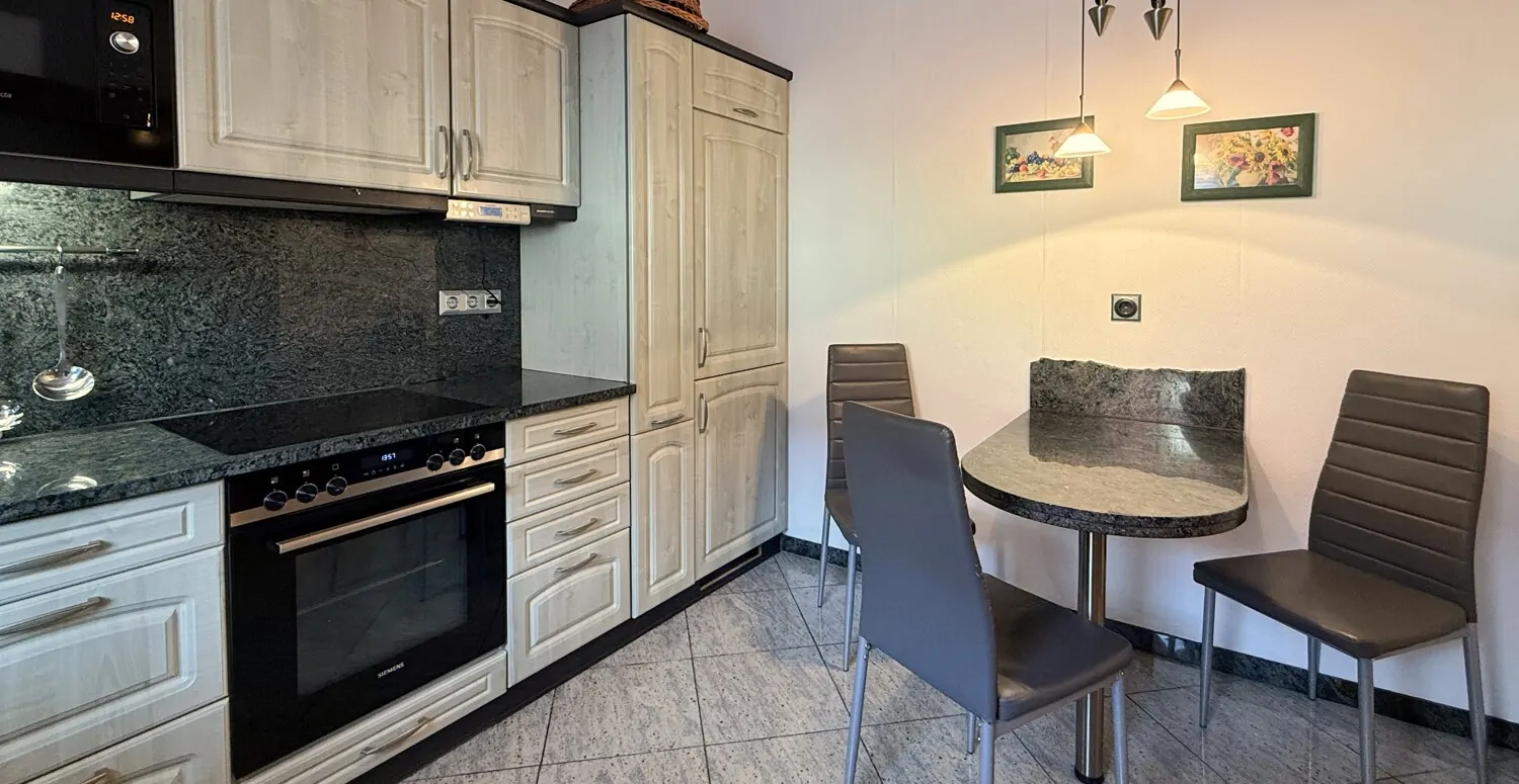 Küche mit elektrischer Fußbodenheizung