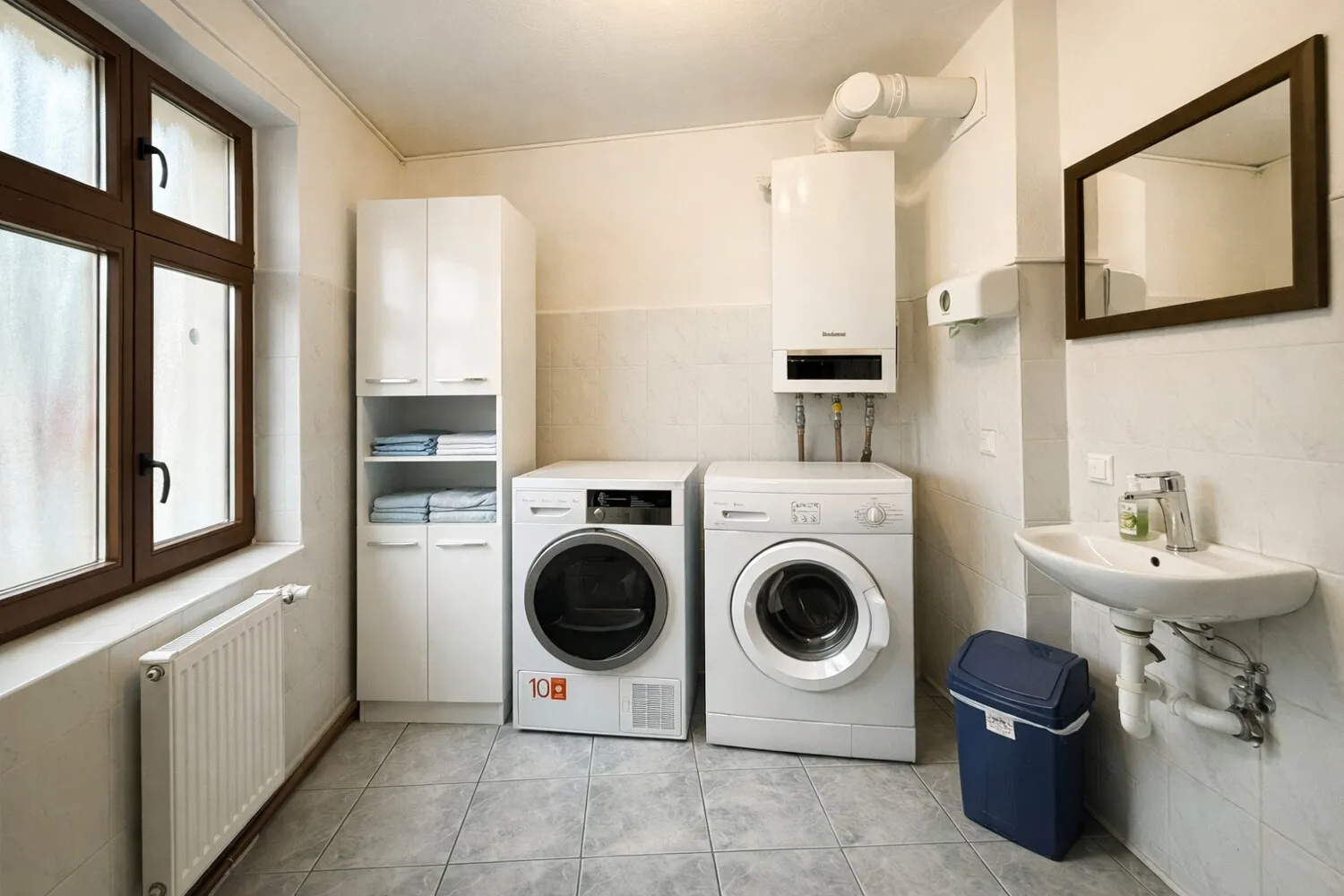 Waschküche mit WC (Gewerbe)