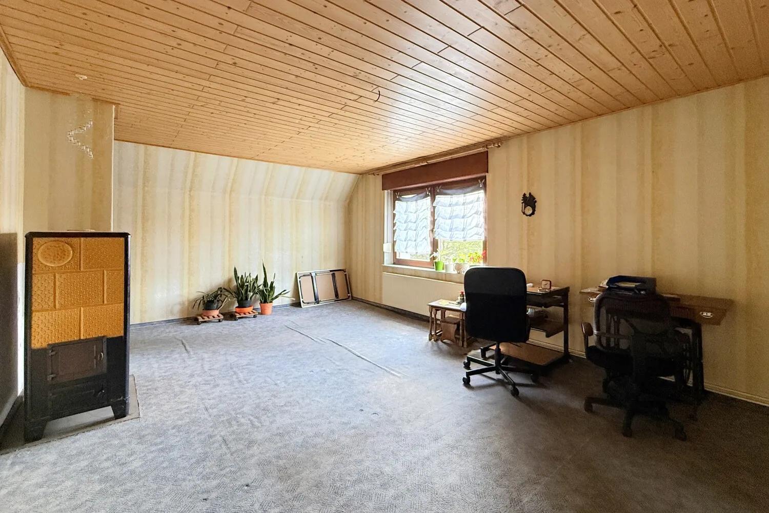 Schlafzimmer im ausgebauten Obergeschoss
