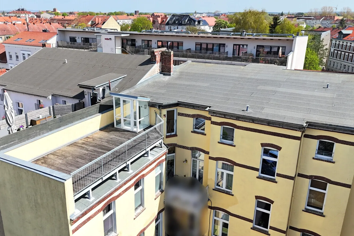 Aufnahme Dachterrassenwinkel