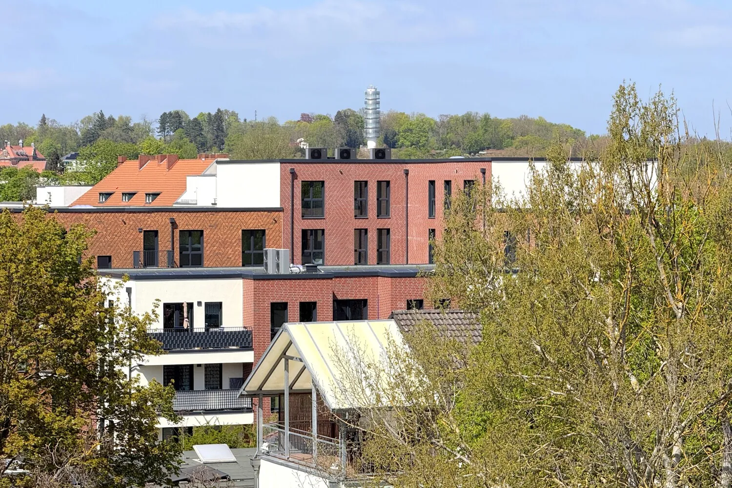 traumhafte Aussicht auf den Marienberg