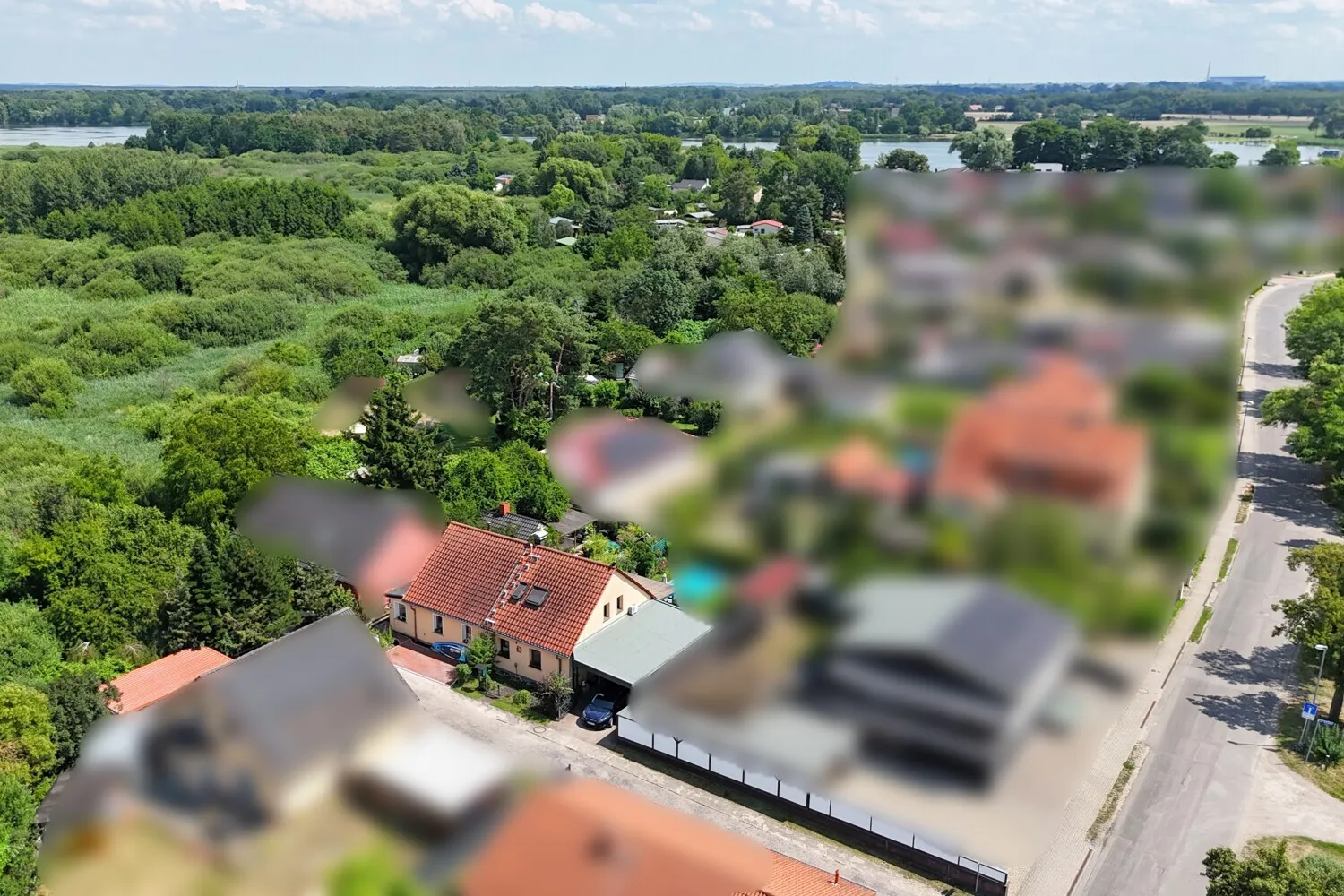 charmaten Doppelhaushälfte in Havelnähe