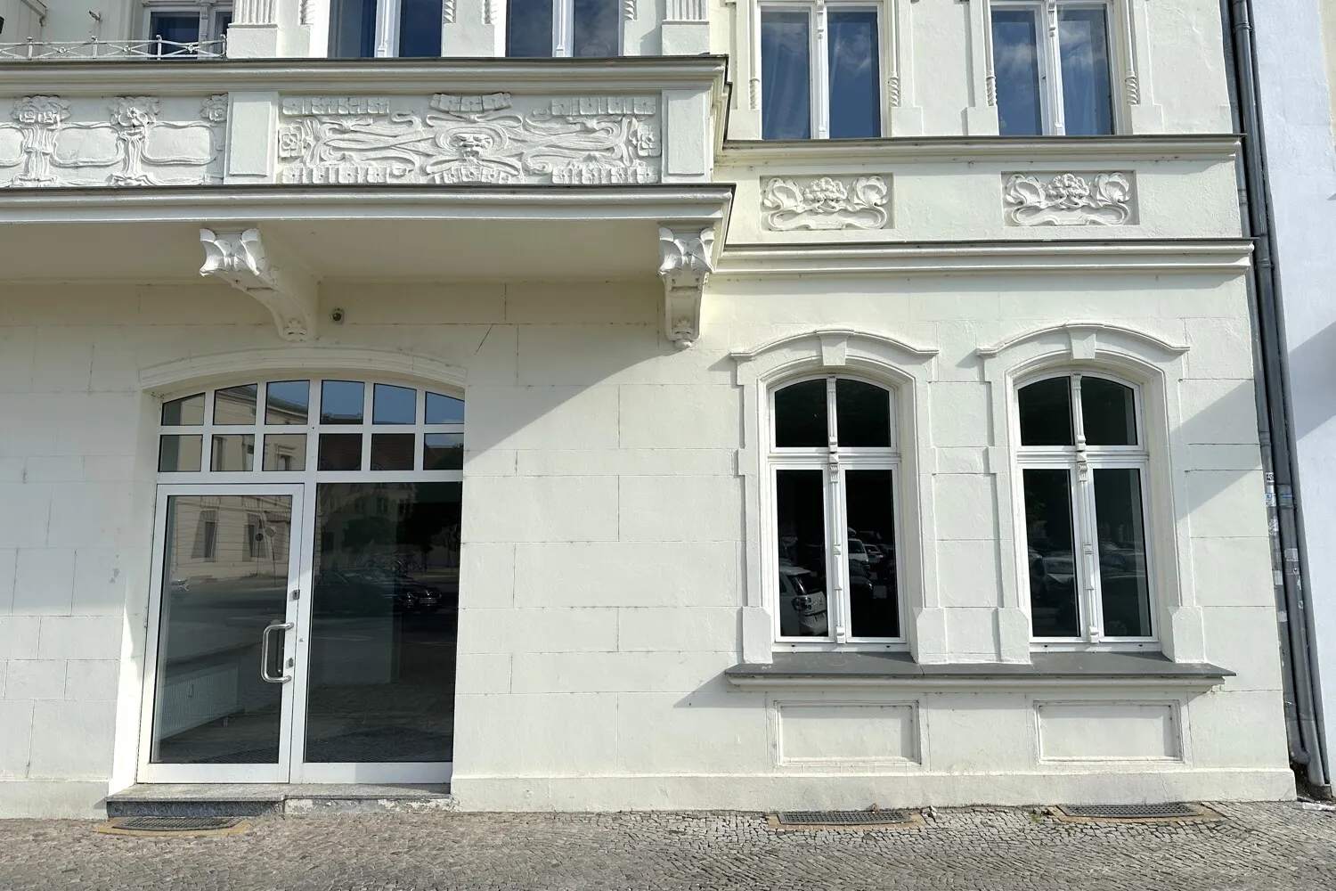 Eingang zum Ladenlokal