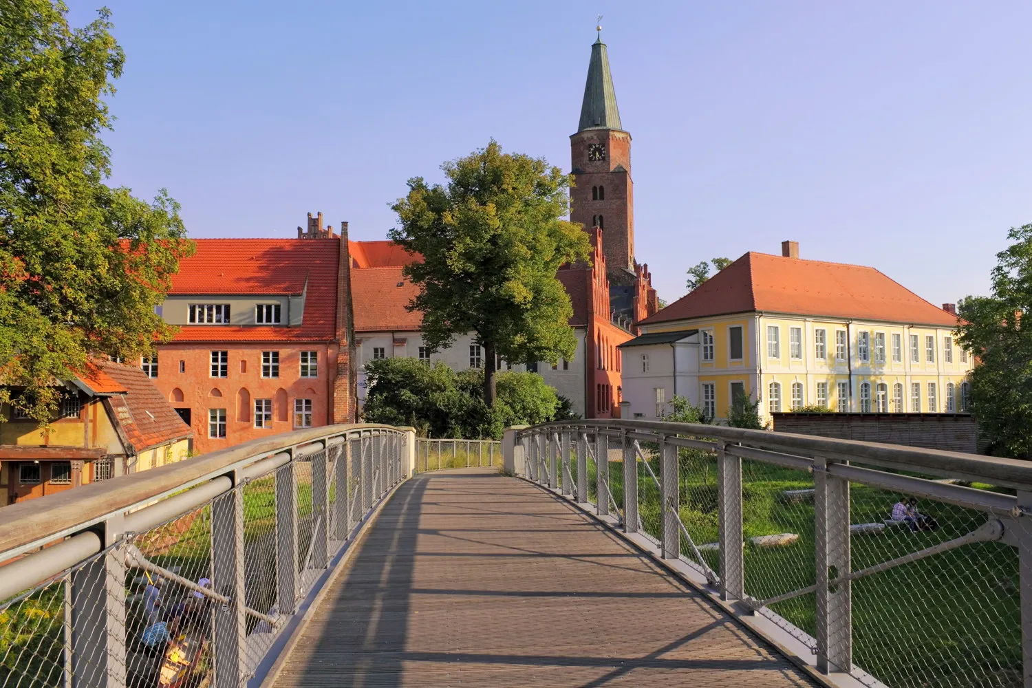 Blick zum Dom St. Peter und Paul zu Brandenburg