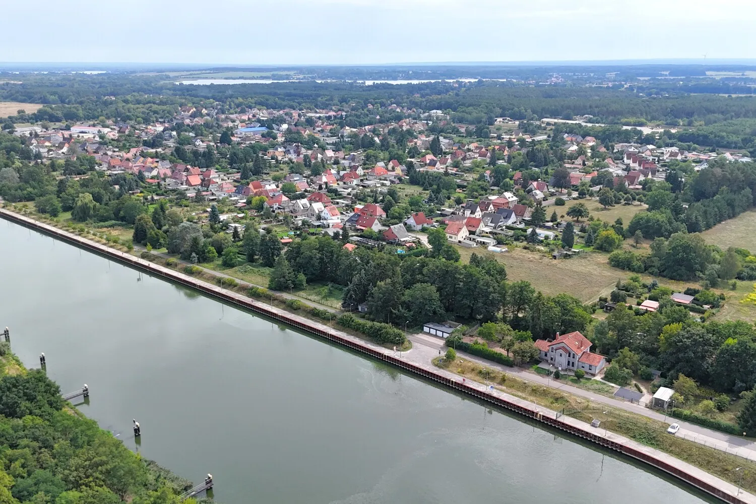 Wusterwitz aus der Vogelperspektive