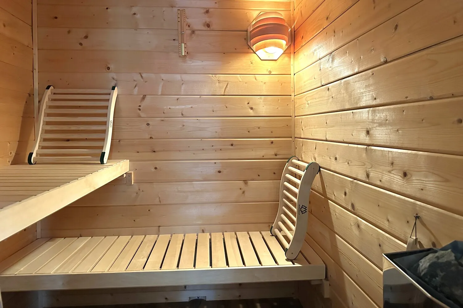 hochwertige Sauna