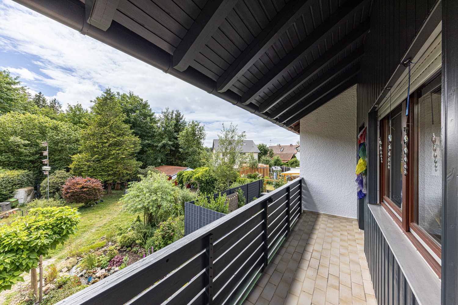 Balkon nach Süd-Westen