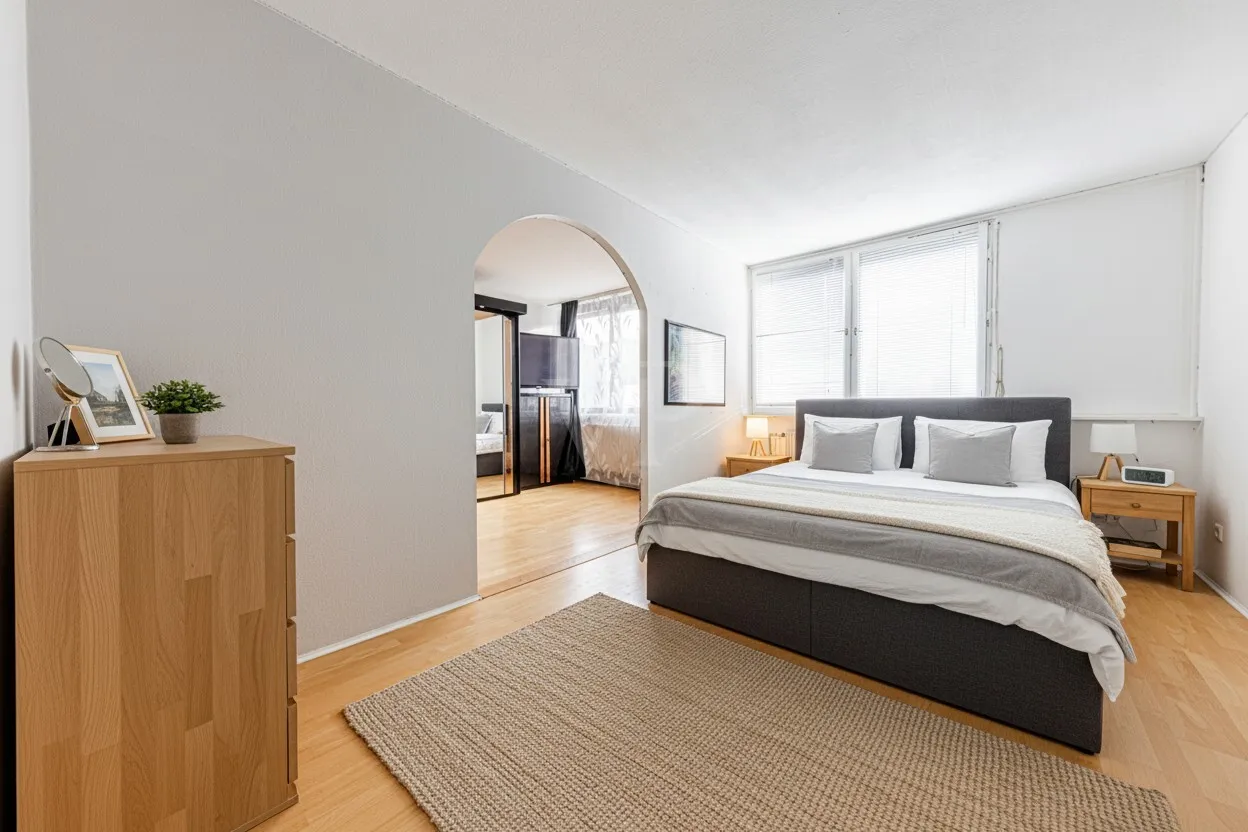 Schlafzimmer Obergeschoss - Einrichtungsbeispiel