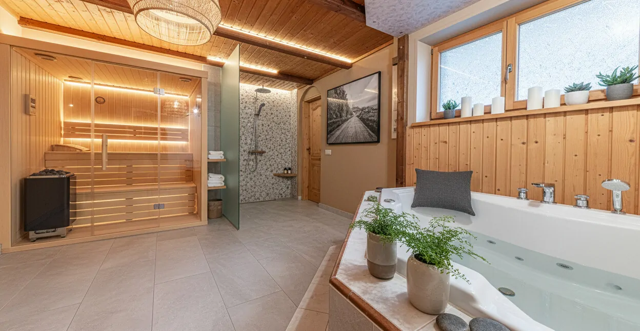 Wellnessbereich Einrichtungsvorschlag