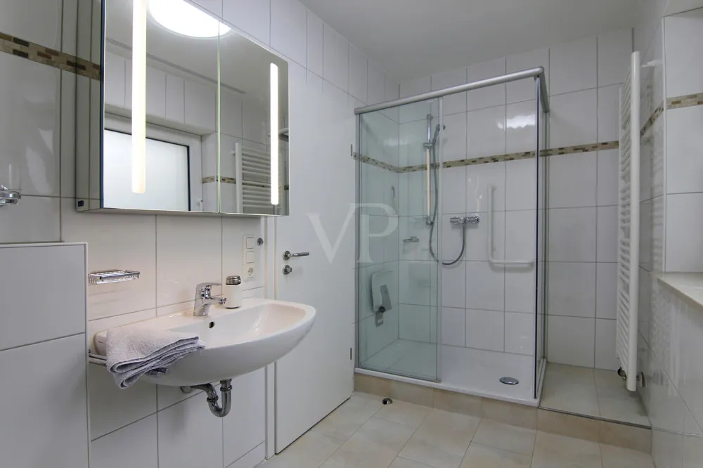 Badezimmer im Erdgeschoss