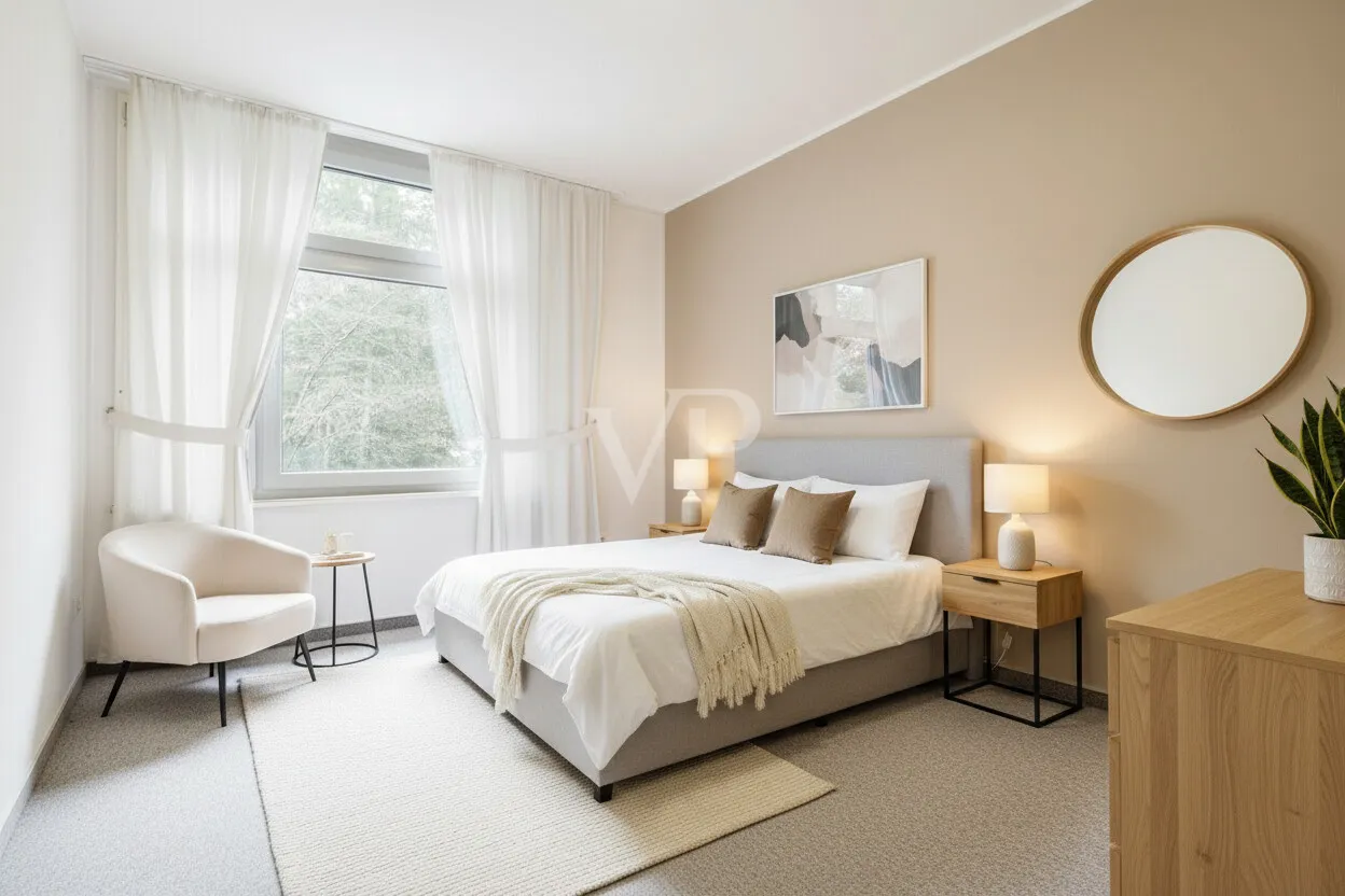Schlafzimmer - Einrichtungsbeispiel