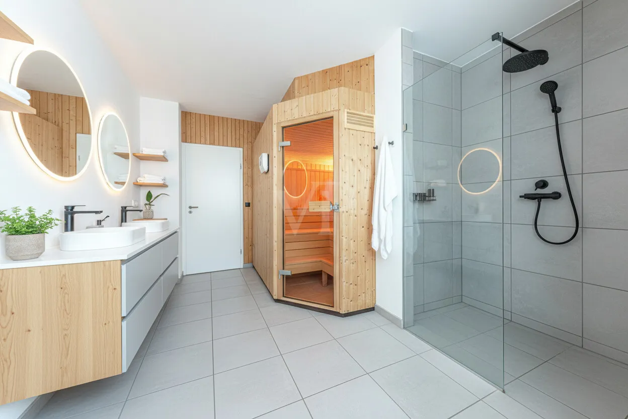 Badezimmer KG - Einrichtungsbeispiel