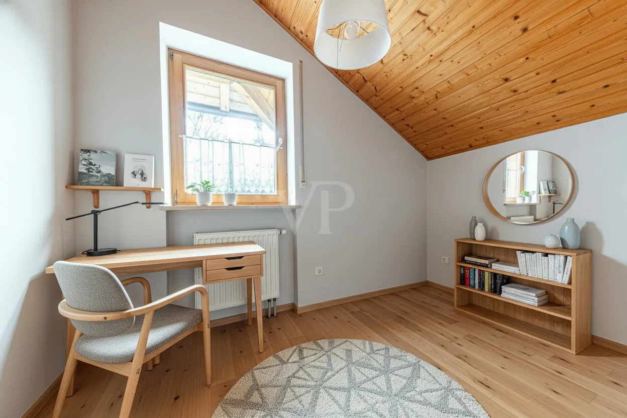 Arbeitszimmer DG - Einrichtungsbeispiel