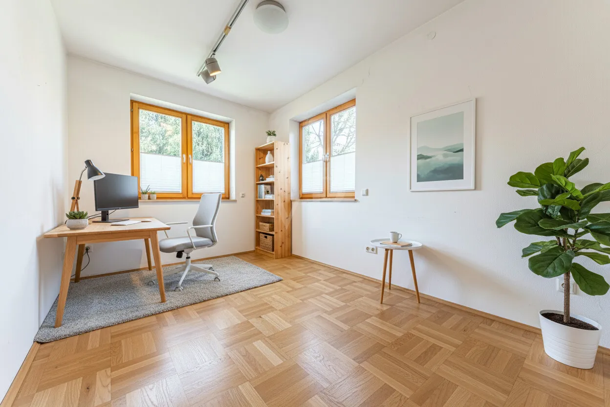 Arbeitszimmer EG - Einrichtungsbeispiel