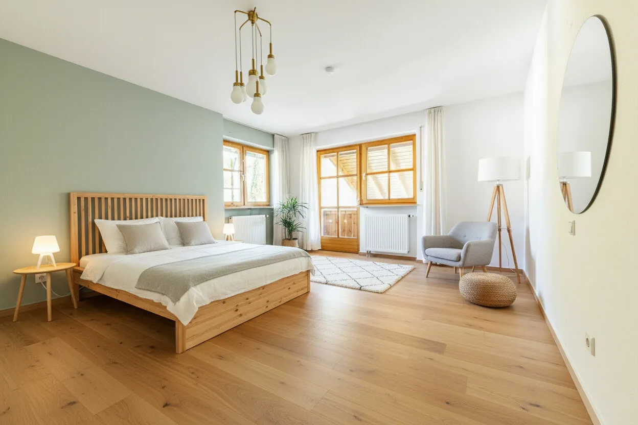 Elternschlafzimmer DG - Einrichtungsbeispiel
