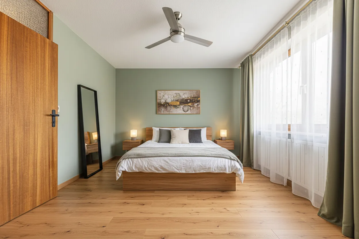 Schlafzimmer - Einrichtungsbeispiel