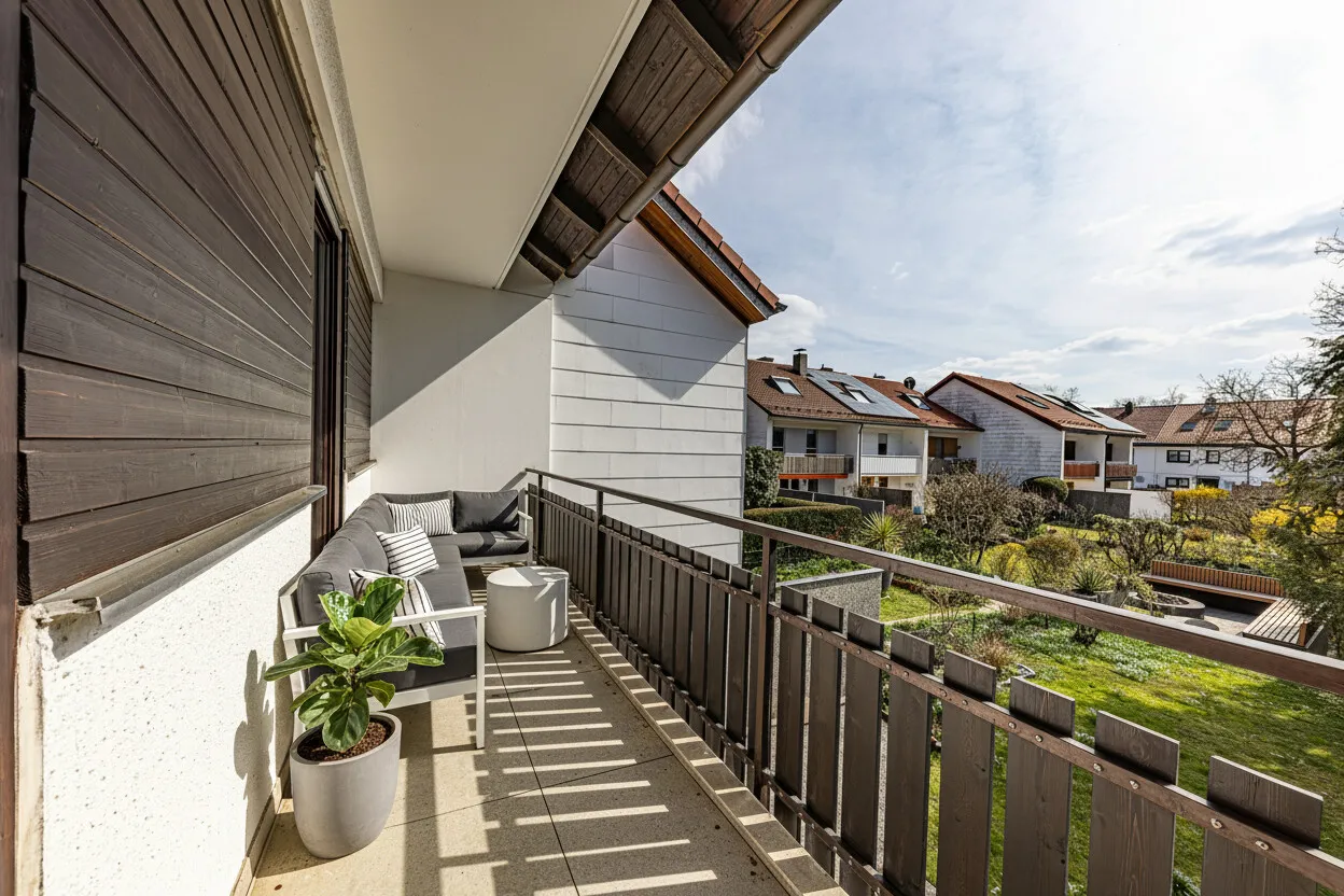 Balkon - Einrichtungsbeispiel
