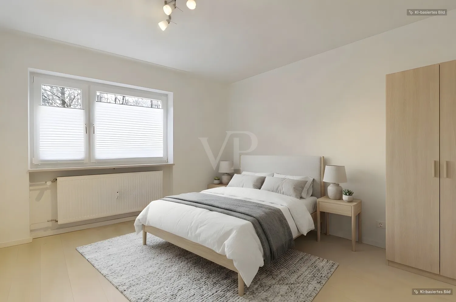 Schlafzimmer - Einrichtungsbeispiel