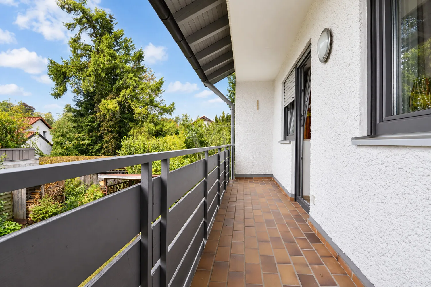 Balkon nach Süden