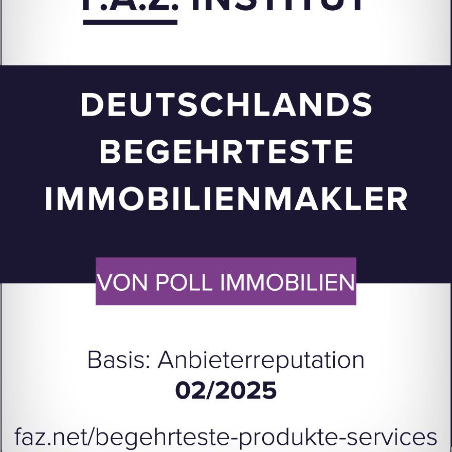 F.A.Z. Siegel "Deutschlands Begehrteste Immobilienmakler"