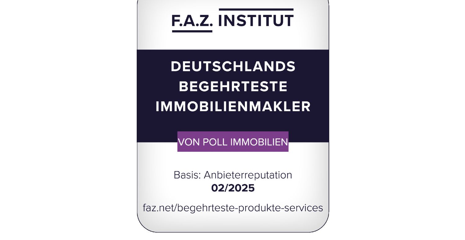 F.A.Z. Siegel "Deutschlands Begehrteste Immobilienmakler"