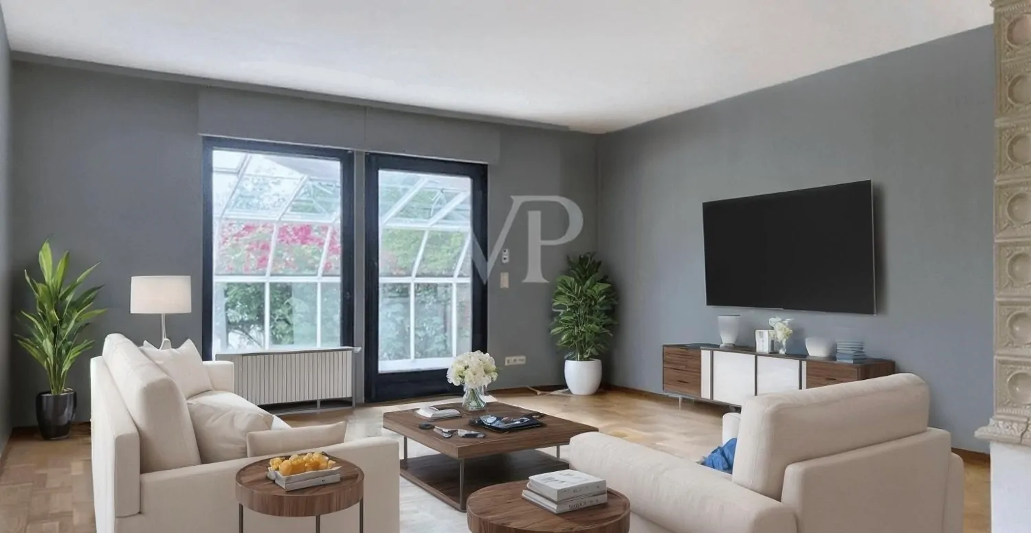 Wohnzimmer EG KI bearbeitet