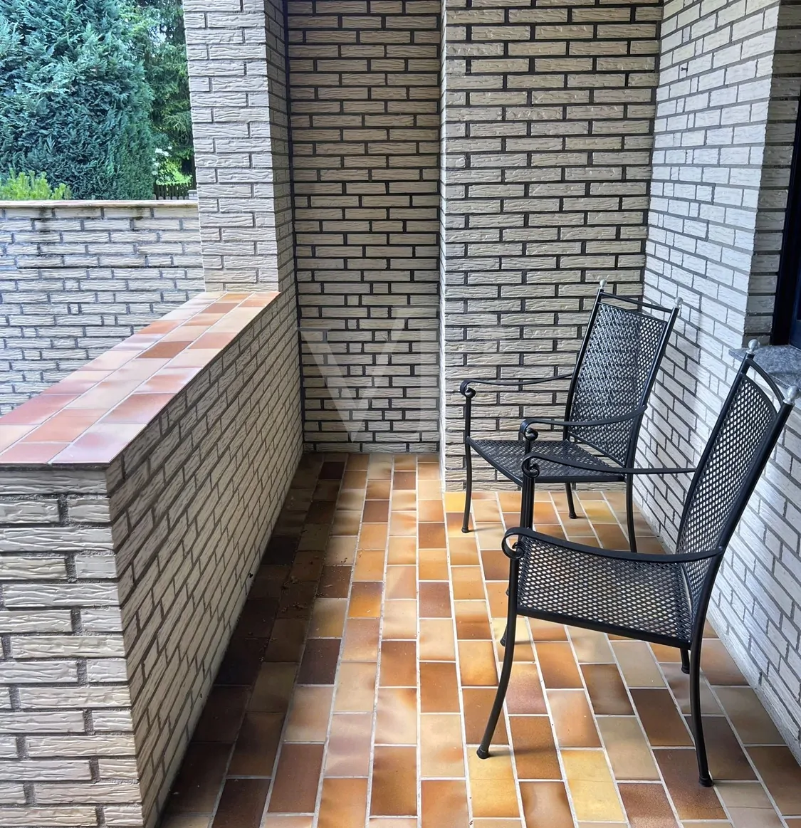 überdachte Terrasse Küche