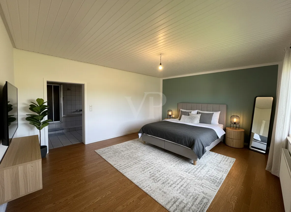 Schlafzimmer KI bearbeitet