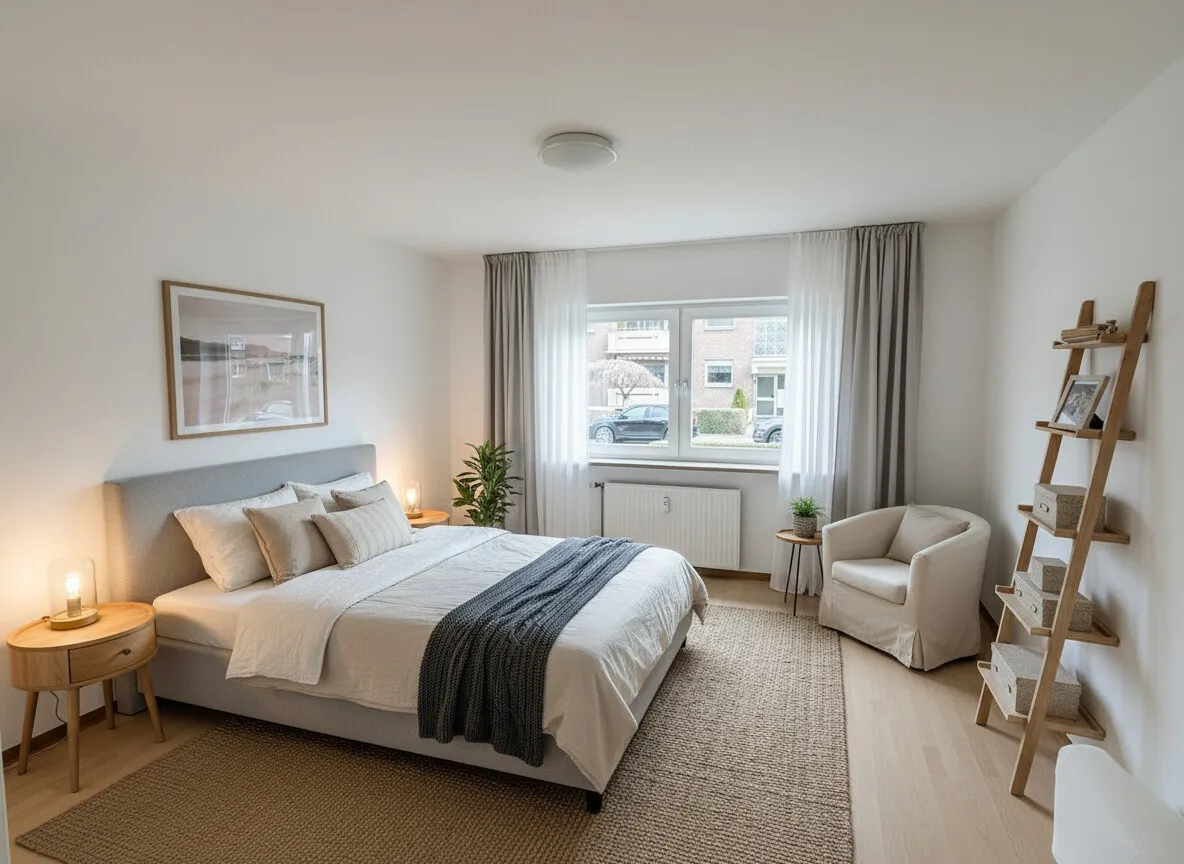 Schlafzimmer  (KI generiert)