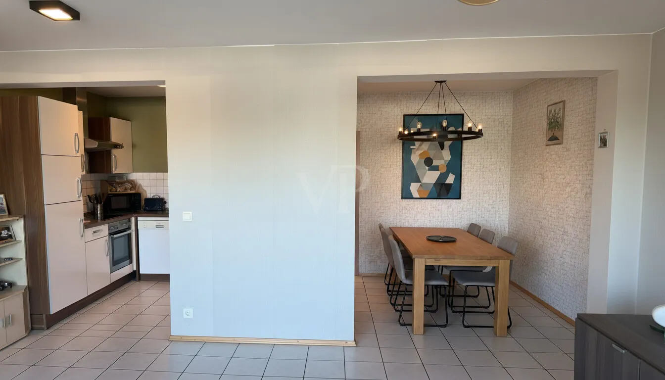 Küche und Esszimmer (KI bearbeitet)