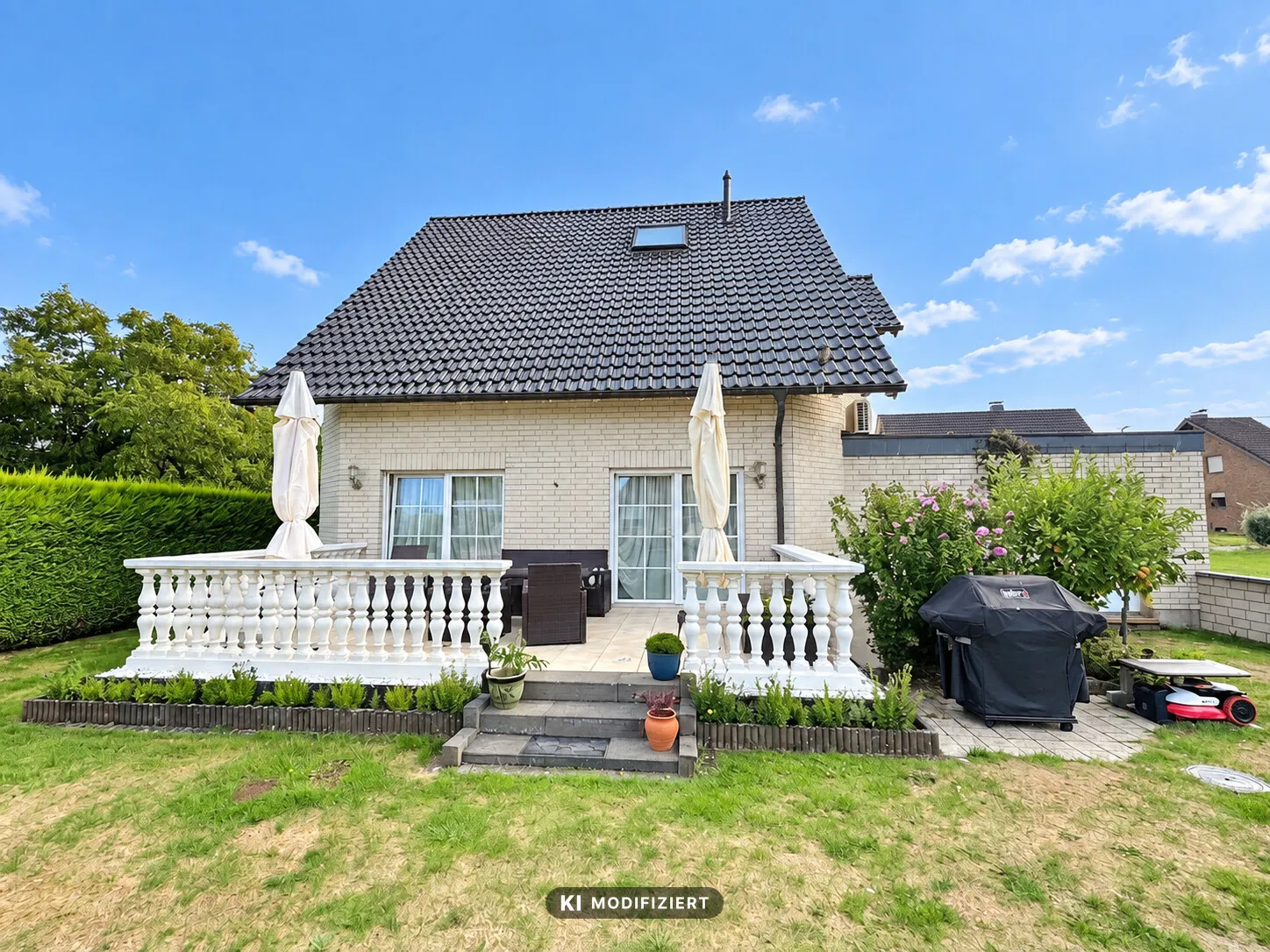 Haus Gartenansicht