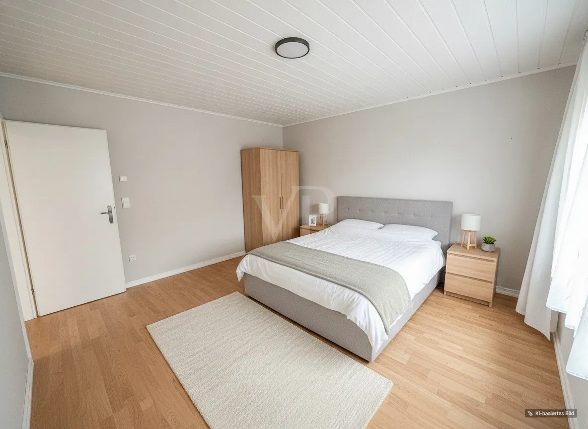 KI eingerichtet - Schlafzimmer