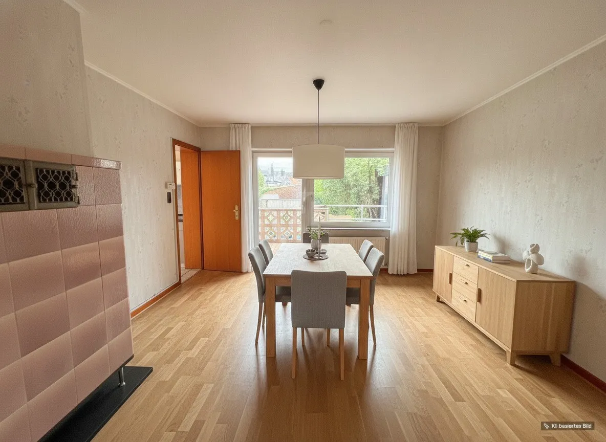 KI eingerichtet - Esszimmer