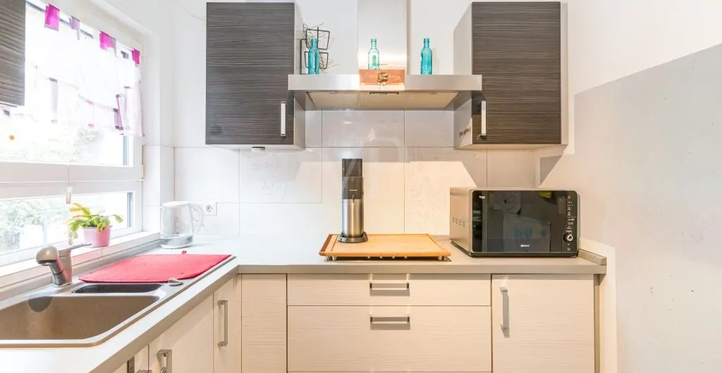 Küche in der zweiten Wohneinheit