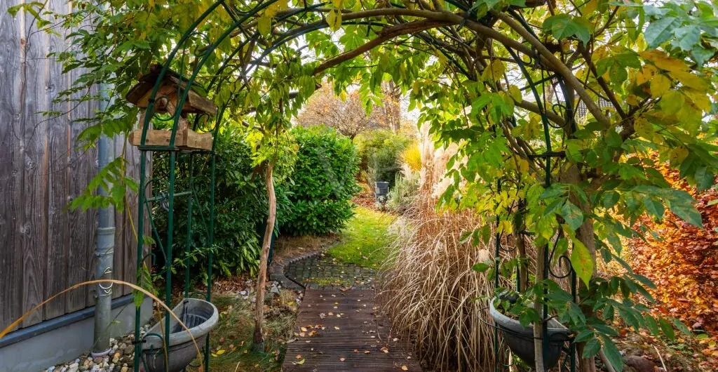 Idyllische Gartengestaltung