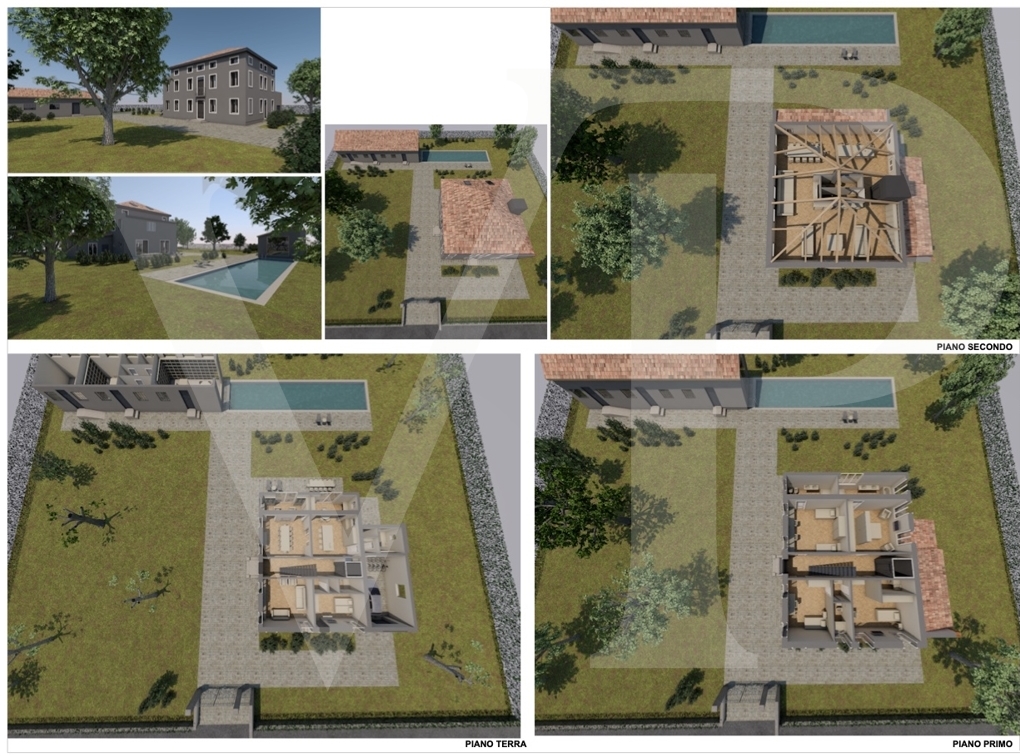 Villa to be restored in Villaganzerla Castegnero