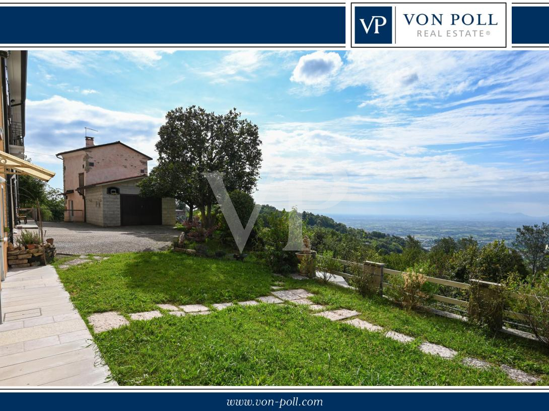 Farmhouse in panoramic position on the hills of Marostica