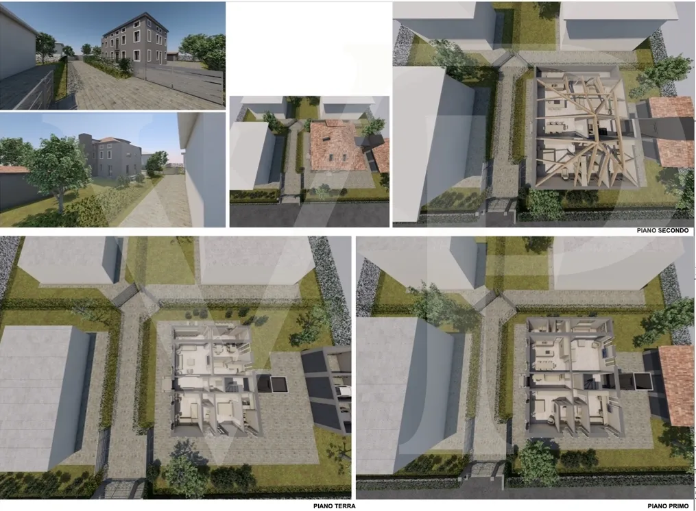 Villa storica con ampio potenziale edificatorio nel cuore di Villaganzerla