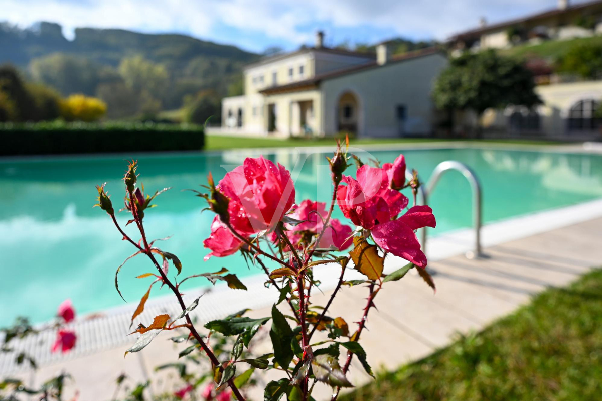 Elegante freistehende Villa: Luxus und Entspannung in den Hügeln mit privatem Pool