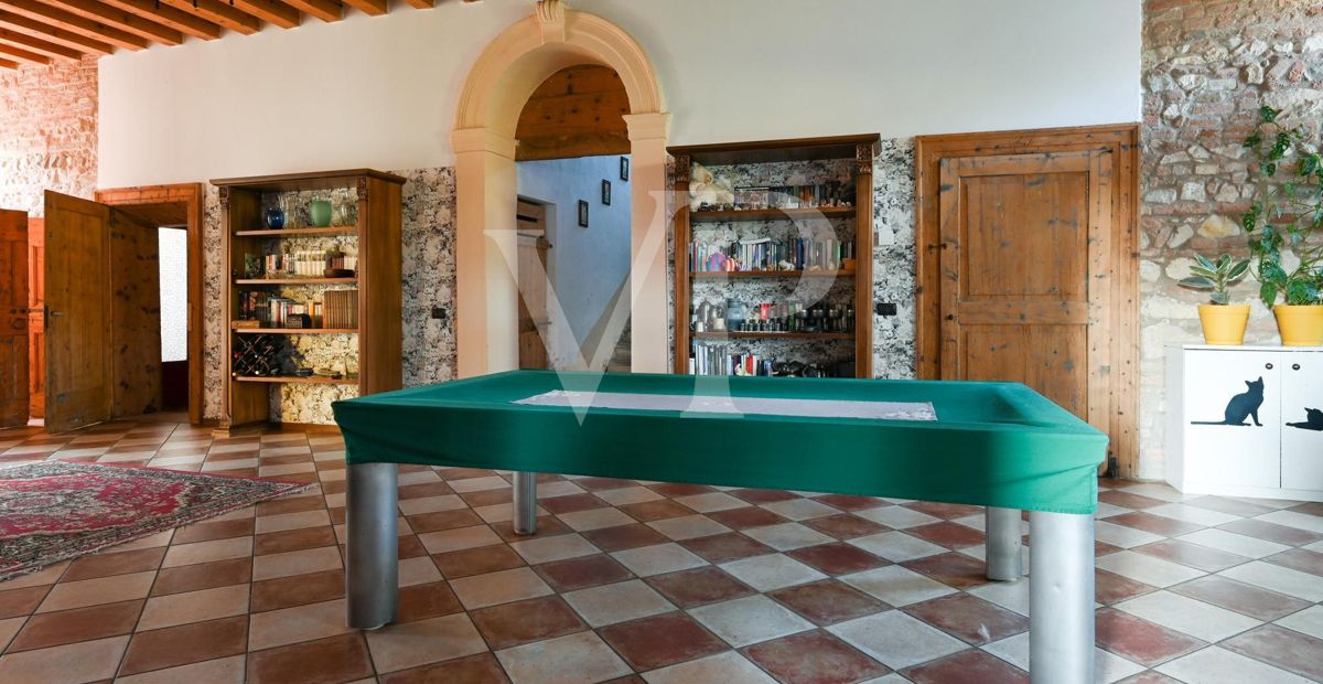 Palazzo Pisani - Historische Villa aus dem 16. Jahrhundert mit Oratorium und Rustici