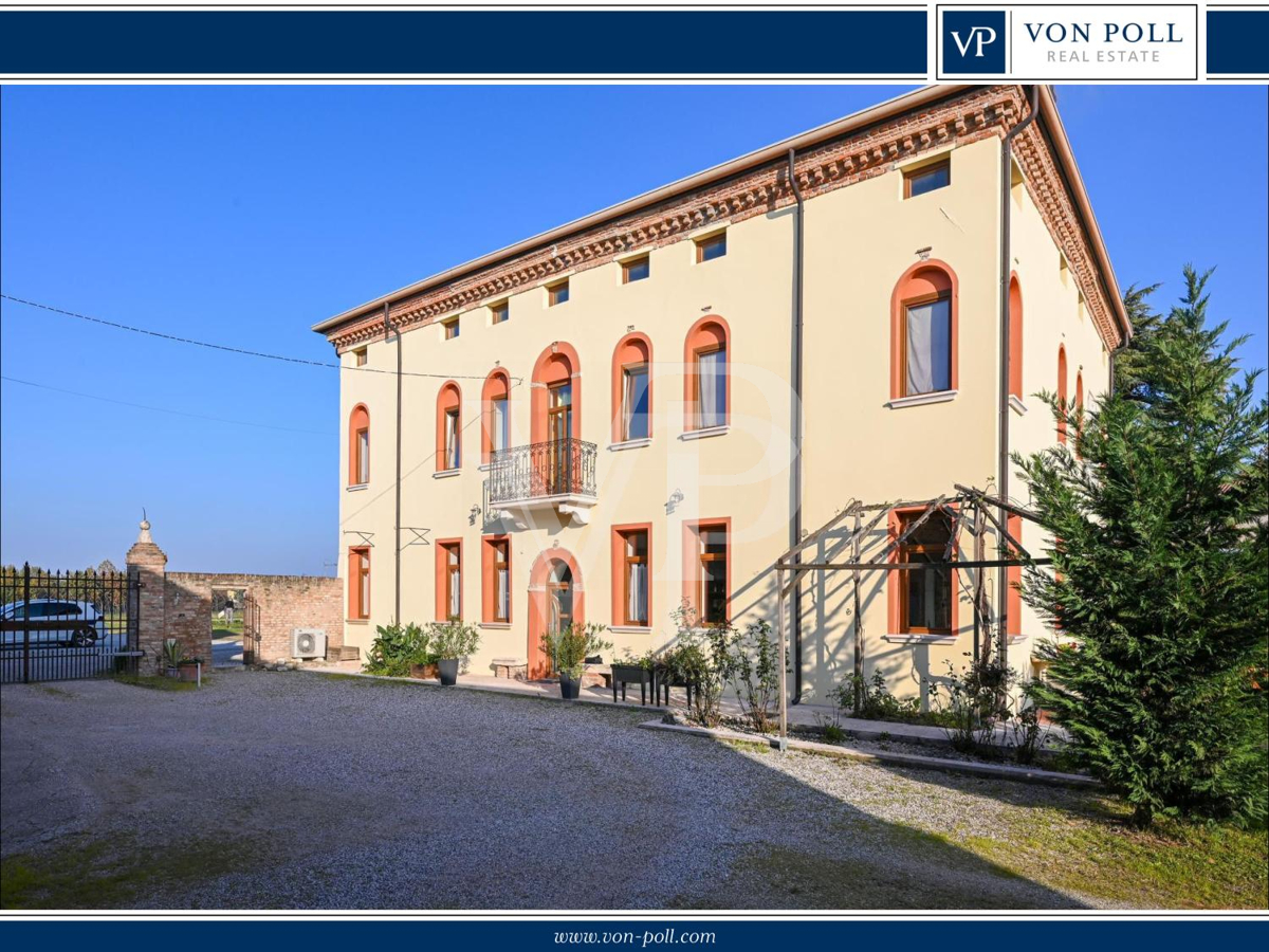 Palazzo Pisani - Historische Villa aus dem 16. Jahrhundert mit Oratorium und Rustici