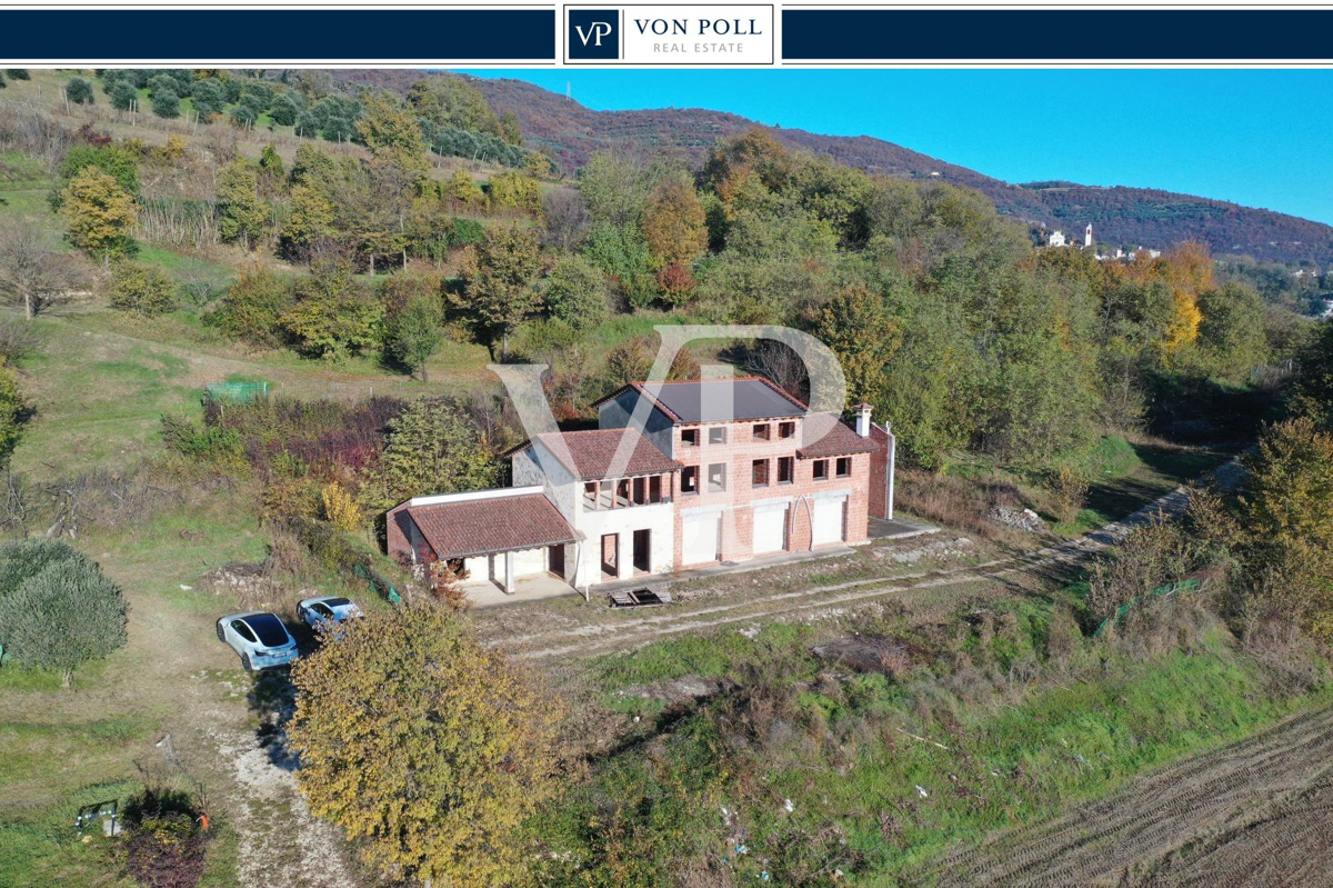 A corner of paradise in the hills of Barbarano Mossano