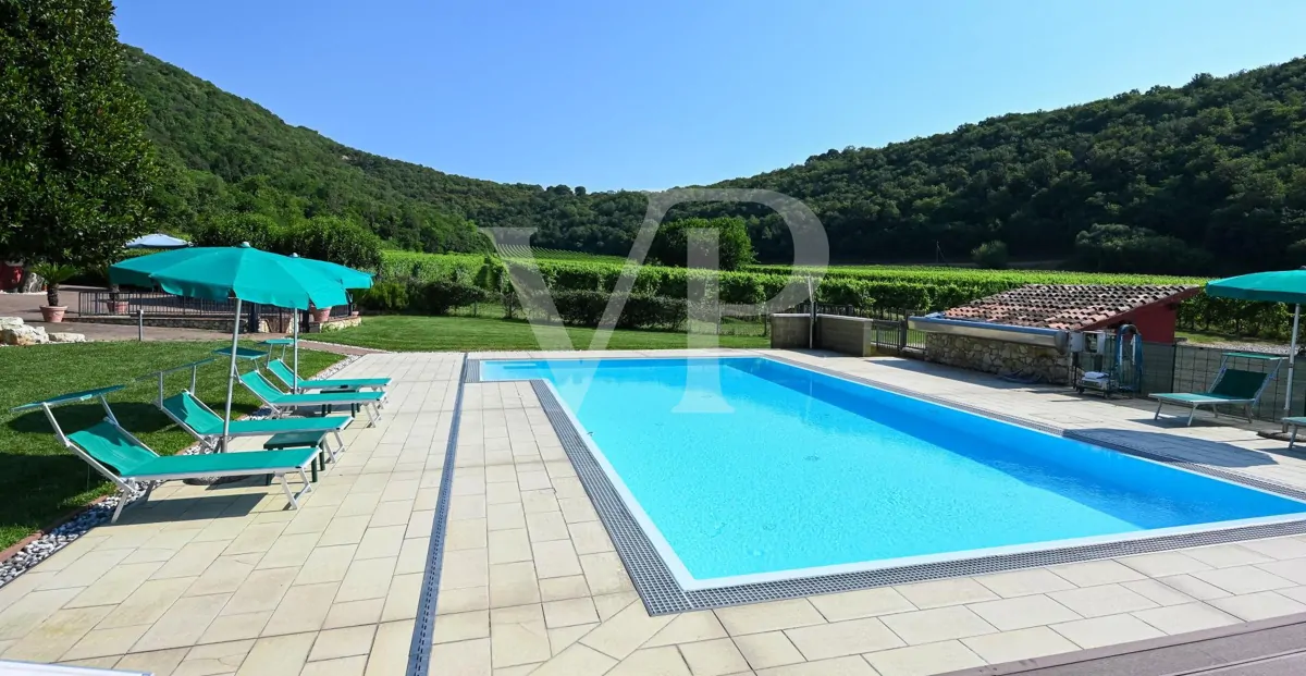 Agriculture of Excellence and Lifestyle: Unique Property with Vineyard and Land in Sossano