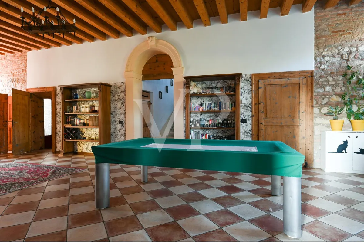 Palazzo Pisani - Historische Villa aus dem 16. Jahrhundert mit Oratorium und Rustici